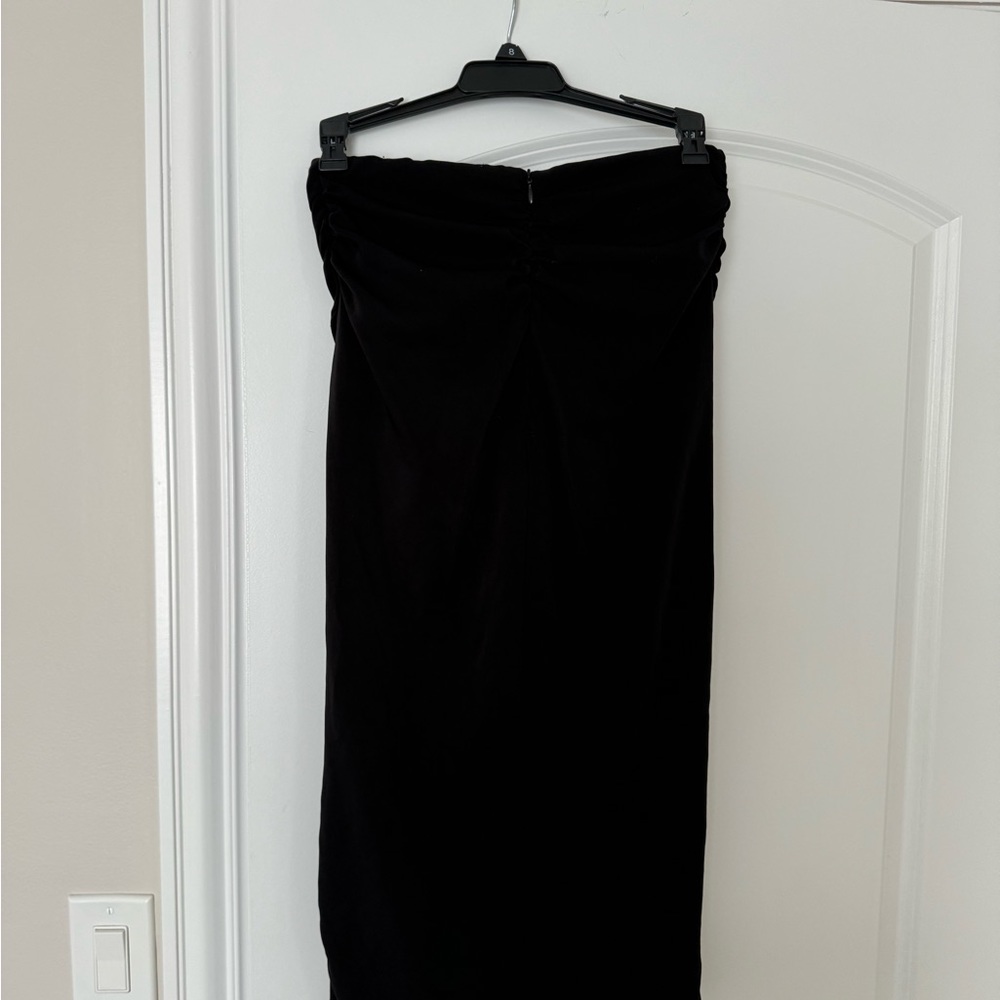 Zara women’s black slid in the front mini dress size XS - Picture 7 of 8